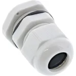 Kaablitihend InLine 6&ndash;12 mm nailon IP68 hall, pakis 10 tk, v&auml;lisl&auml;bim&otilde;&otilde;t 12 mm