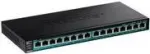 TRENDnet TPE TG161H - Switch - 16 x 10/100/1000 (PoE+) - rack-mountable - PoE+ (120 W)