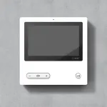 Siedle BVPC 850-0 W - 17,8 cm (7 tolli) - Valge - puutetundlik - Siseruumidesse - AC/DC - 20 - 30 V