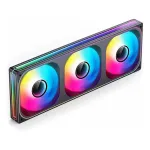 Vedelik-CPU-jahuti THERMALTAKE MINECUBE 360 Ultra AIO ARGB-ventilaator must &ndash; 360 mm radiaator, ARGB-ventilaatorid, k&otilde;ik-&uuml;hes vedelikjahutus