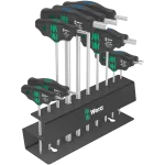 Wera Bicycle Set 6 T-k&auml;epidemega v&otilde;tmekomplekt, 10 tk, hoiukarbis (05004174001)