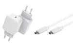 CoreParts MBXUSB-AC0013 mobiilseadme laadija Universaalne Valge AC Kiirlaadimine Siseruumides