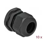 Kaablitihend DeLOCK 60222 Must Plastik 10 tk