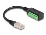DeLOCK RJ45 kaabel Cat.5e pistik klemmiploki adapterile 21,5 cm