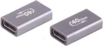 USB-C-pistik ShiverPeaks 13-60003 40 Gbps metallkorpus, &uuml;hepoolne andme-/laadimispistik