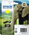 Epson Elephant Singlepack Kollane 24XL Claria Photo HD tint, Kollane, Pigmenttint, 1 tk