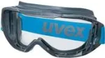Uvex megasonic 9320415 suletud kaitseprillid, hall / sinine