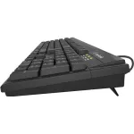 KeySonic KSK-8008U-IP klaviatuur Kodu/Kontor USB Must
