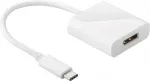 Wentronic Goobay USB-C&trade; adapter - DisplayPort, valge - USB-C&trade; ja DisplayPort seadmete &uuml;hendamiseks (66257)