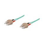 patch-kaabel fiiberoptiline duplex OM3 (multirežiim, 50/125) SC/SC, LSZH, p&ouml;&ouml;ratav polaarsus, 0,5 m, Good Connections&reg;