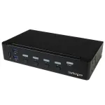 StarTech.com 4-pordiline DisplayPort KVM-l&uuml;liti - USB 3.0 - 4K 30Hz
