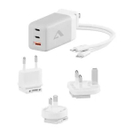 ALOGIC 3x67 Rapid Power 67W reisilaadija mitme riigi jaoks, WCM3X67G