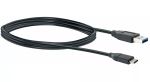 USB-kaabel Schwaiger CK 3141 USB 3.2 Gen 1 1m USB A USB C Must