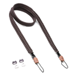 C-ROPE Traveler Paracord kaamerarihm, 125 cm, Dark Coffee