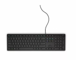 Juhtmega klaviatuur Dell KB216 USB AZERTY JD03G &mdash; USB-&uuml;hendus, AZERTY paigutus