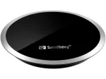 Sandberg Wireless Charger for Desk 10W, siseruumides, USB, juhtmevaba laadimine, 0,8 m, must