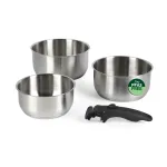 Russell Hobbs RH04034 roostevabast terasest 4-osaline Smart Clipi pottide komplekt