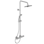 GROHE Thermostat Ceratherm T25 Du&scaron;ikomplekt Kroom