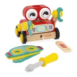 Janod Brico'Kids Puidust Robot Komplekt Kokkupanemiseks ja J&auml;relevedamiseks 2+