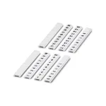 Phoenix Contact 0810863:0021 Terminal Block Markers - White - Pack of 10