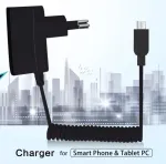 MicroUSB kaabli laadija must 1m USB 2.0