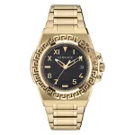 Versace V-Chrono meeste &Scaron;veitsi kvartskronograafkell VE3I00522 44mm roostevabast terasest sinise sihverplaadiga
