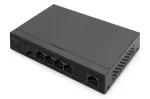 DIGITUS PoE-l&uuml;liti 4+1 pordiga Ethernet Haldamata 4 pordiga PoE,