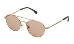 LOZZA SL2313M530349 Meeste kandilised p&auml;ikeseprillid Havana atsetaatraamiga, pruunid pol&uuml;karbonaat l&auml;&auml;tsed 53mm