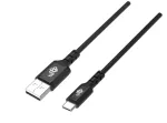 TB USB-C kaabel 1m must - 100W PD kiirlaadimine ja andmes&uuml;nkroonimine