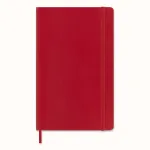 Moleskine Monochromatic Notebook Large Red Softcover Ruled 192 Pages 13x21 cm