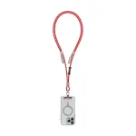 Skinarma Dyno Ve 2-in-1 telefoni pael USB-C laadimiskaabliga, 30 cm, punane