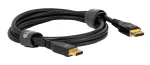 Club 3D CAC-1094 DisplayPort 2.1 VESA DP80 sertifitseeritud kaabel 8K 240 Hz, 2 m (6,56 jalga), must