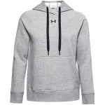 Naiste Under Armour Rival Fleece HB Kapuutsiga Dress, Mod Gray/Valge