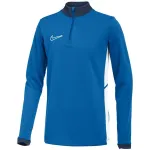 Nike Dri-FIT Academy 25 Drill Top laste sinine veerand-t&otilde;mblusega treeningpluus