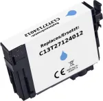 Renkforce &uuml;hilduv ts&uuml;aansinine tindikassett Epson T2712 27XL jaoks (suure mahutavusega, 1100 lehek&uuml;lge) RF-ET2712XLC RF-6922900