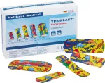 Holthaus Medical YPSIPLAST 40790 v&auml;rviline plaastrikomplekt, 50 tk, h&uuml;poallergeenne, veekindel, lateksivaba