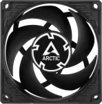 ARCTIC P8 PWM PST 80 mm ventilaator 5-pakk - must/valge