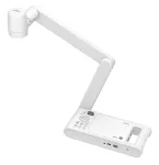 Epson ELPDC30 V12HB09080 dokumendikaamera, 4K UHD (3840 x 2160), 13 MP, 23x digitaalne / 10x optiline suum, CMOS, HDMI/USB/Wi-Fi, valge