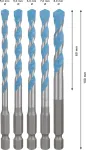 Bosch Expert HEX-9 puuritera komplekt 5 tk