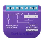 Nutirelee l&uuml;liti SwitchBot Relay W5502300 pingevaba kontakt juhtmega seadmete kaugjuhtimiseks