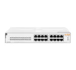 HPE Aruba Networking Aruba Instant On 1430 16G Class4 PoE 124W Haldamatu L2 Gigabit Ethernet (10/100/1000) Toite Etherneti (PoE) kaudu 1U Valge