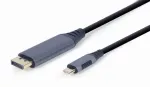 Gembird CC-USB3C-DPF-01-6 videokaabli adapter 1,8 m USB USB-C DisplayPort