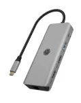 ICY BOX IB-DK4012-CPD juhtmega USB 3.2 Gen 1 (3.1 Gen 1) USB-C antratsiit, must