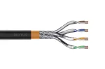 DIGITUS paigalduskaabel - Cat 7 - S/FTP - AWG 23/1 - 500m - Must