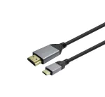 Vivolink PROUSBCHDMIMM1 kaabli soovaheti USB C HDMI Must 1m