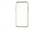 Pehme &uuml;mbris Devia iPhone XS/X (5,8 tolli) TPU, kuldne