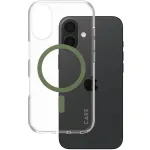 PanzerGlass CARE Urban Combat l&auml;bipaistev kaitse&uuml;mbris rohelise MagSafeiga iPhone 16
