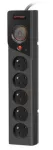 Pikendusjuhe Armac Z5 Must 5 vahelduvvoolu pistikupesa 250 V 5 m