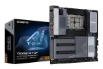 GIGABYTE TRX50 AI TOP-2B emaplaat - AMD Ryzen Threadripper PRO 7000 protsessoritele, 16+8+4 faasi digitaalne VRM, kuni 5200 MHz DDR5, 4xPCIe 5.0 M.2, Wi-Fi 7, 10 GbE LAN, USB 4