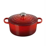 Le Creuset Signature malmist &uuml;mar kaanega pott 18 cm punane